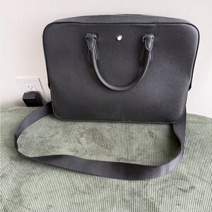 brand new never used montblanc sartorial thin document case